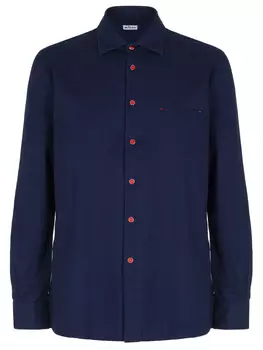 Рубашка Slim Fit хлопковая KITON