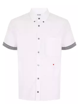 Рубашка Slim Fit хлопковая MOSCHINO