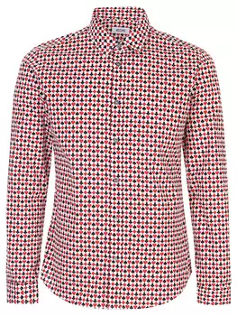 Рубашка Slim Fit хлопковая MOSCHINO