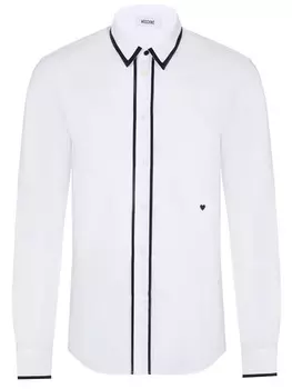 Рубашка Slim Fit хлопковая MOSCHINO