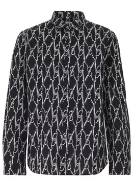 Рубашка Slim Fit хлопковая MOSCHINO