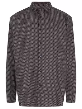 Рубашка Slim Fit хлопковая S.FERRAGAMO