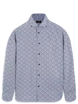 Рубашка Slim Fit хлопковая UOMO COLLEZIONI