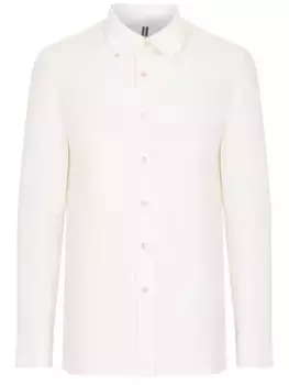 Рубашка Slim Fit из хлопка и модала