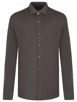 Рубашка Slim Fit из лиоцелла и хлопка PAUL & SHARK