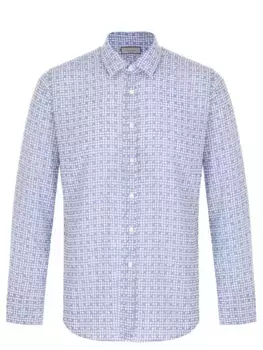 Рубашка Slim Fit из вискозы
