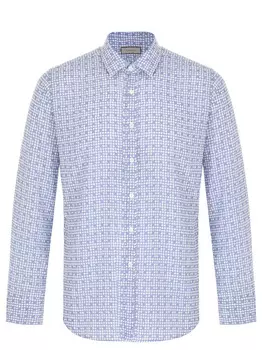 Рубашка Slim Fit из вискозы