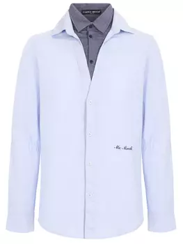 Рубашка Slim Fit комбинированная FRANKIE MORELLO