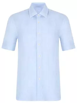 Рубашка Slim Fit льняная 120% LINO