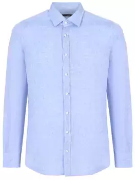 Рубашка Slim Fit льняная