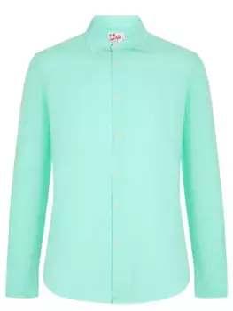 Рубашка Slim Fit льняная
