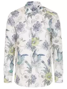 Рубашка Slim Fit льняная