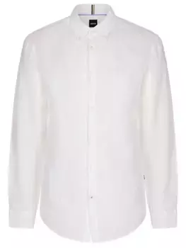 Рубашка Slim Fit льняная