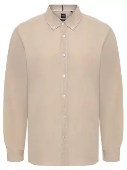 Рубашка Slim Fit льняная BOSS
