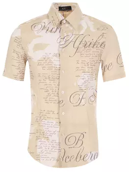 Рубашка Slim Fit льняная ICEBERG