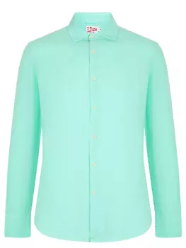 Рубашка Slim Fit льняная MC2 SAINT BARTH