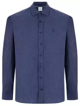 Рубашка Slim Fit льняная Timi