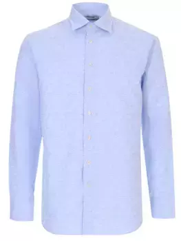 Рубашка Slim Fit с принтом