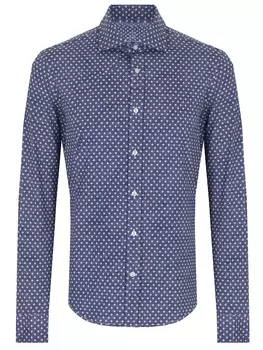 Рубашка Slim Fit с принтом PAUL & SHARK