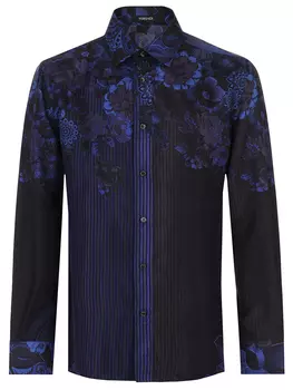 Рубашка Slim Fit шелковая VERSACE