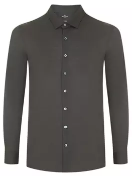 Рубашка Slim Fit шерстяная