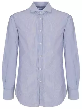 Рубашка Slim Fit в полоску