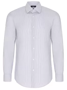 Рубашка Slim Fit в полоску BOSS