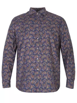 Рубашка tailored fit с принтом