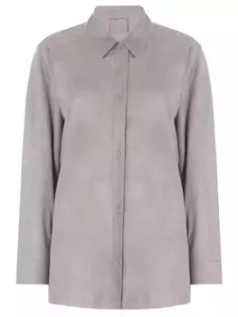 Рубашка замшевая