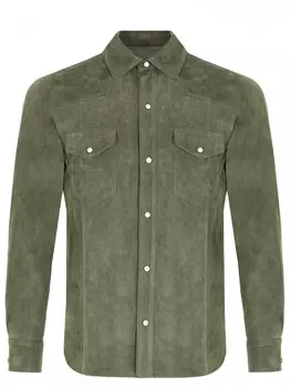 Рубашка замшевая JOHNNY MANGLANI
