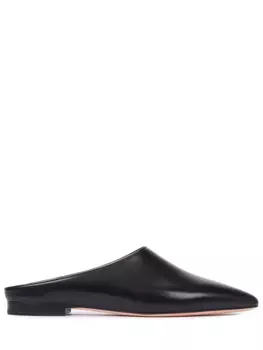 Сабо кожаные