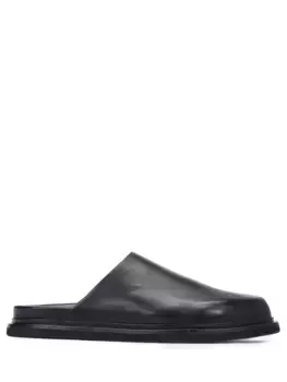 Сабо кожаные