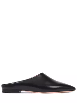 Сабо кожаные