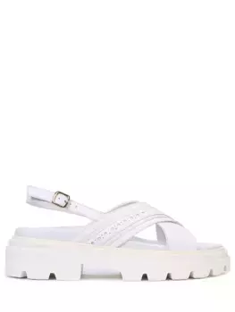 Сандалии кожаные