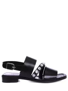 Сандалии кожаные