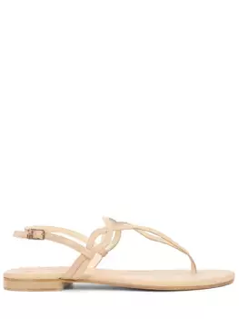 Сандалии кожаные