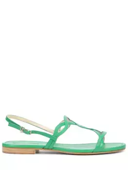 Сандалии кожаные