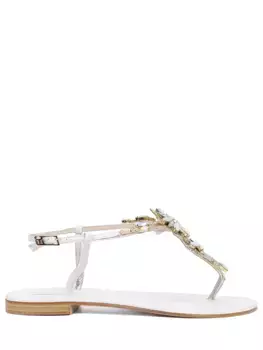 Сандалии кожаные