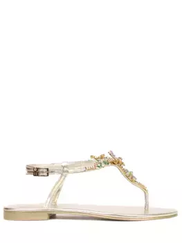 Сандалии кожаные