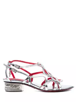 Сандалии кожаные CESARE PACIOTTI