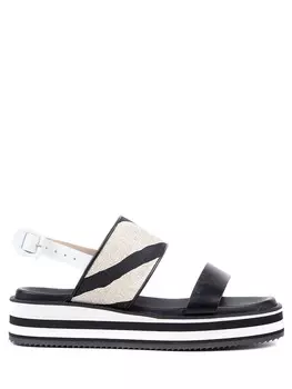 Сандалии кожаные ERMANNO SCERVINO