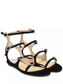 Сандалии кожаные JIMMY CHOO