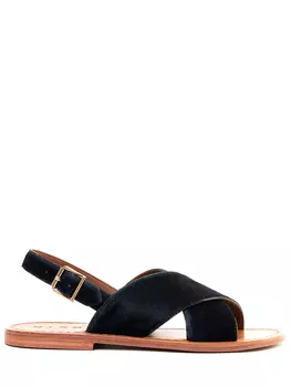 Сандалии кожаные MARNI