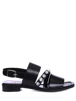 Сандалии кожаные PERTINI