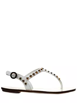 Сандалии кожаные PRADA