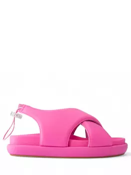 Сандалии однотонные GIABORGHINI