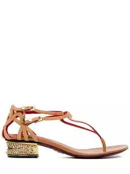 Сандалии с декором CESARE PACIOTTI