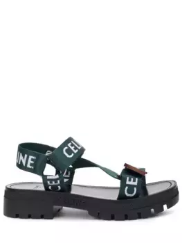 Сандалии текстильные