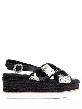 Сандалии текстильные LEMAT