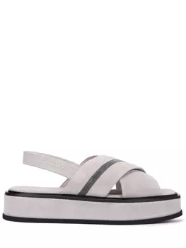 Сандалии замшевые FABIANA FILIPPI